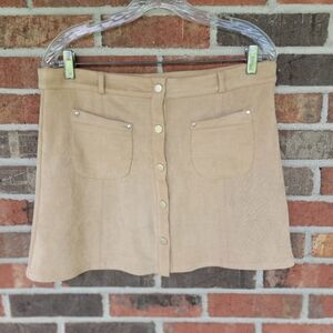 Ethereal 2 pocket Chamois Mini Skirt Size L